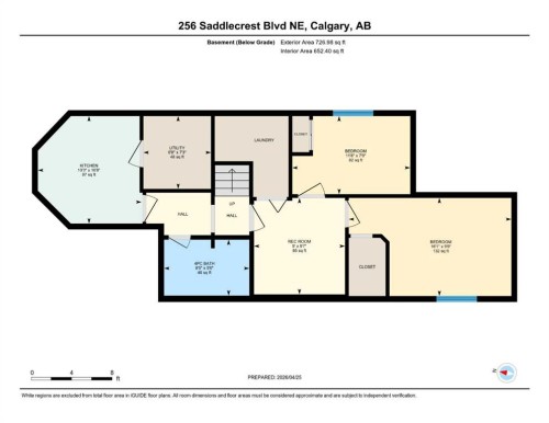 256 Saddlecrest Boulevard Ne, Calgary, AB - Other