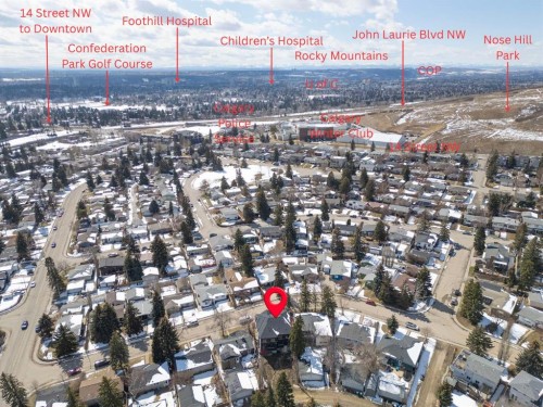4724 Nordegg Crescent Nw, Calgary, AB - Outdoor With View