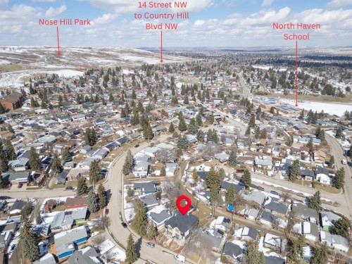 4724 Nordegg Crescent Nw, Calgary, AB - Outdoor With View