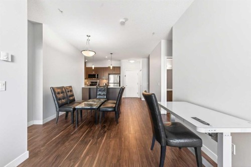 301-16 Auburn Bay Link Se, Calgary, AB - Indoor Photo Showing Dining Room