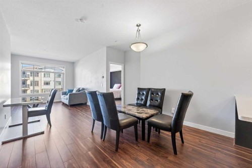 301-16 Auburn Bay Link Se, Calgary, AB - Indoor Photo Showing Dining Room