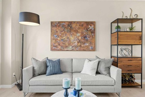 496 Nolan Hill Boulevard Nw, Calgary, AB - Indoor Photo Showing Living Room