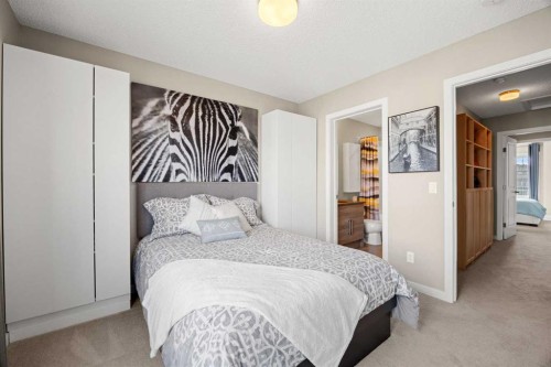 496 Nolan Hill Boulevard Nw, Calgary, AB - Indoor Photo Showing Bedroom