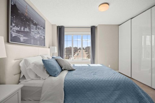 496 Nolan Hill Boulevard Nw, Calgary, AB - Indoor Photo Showing Bedroom