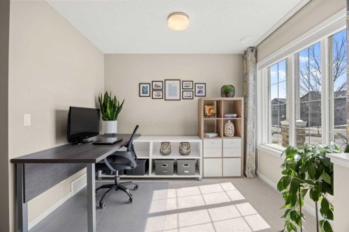496 Nolan Hill Boulevard Nw, Calgary, AB - Indoor Photo Showing Office