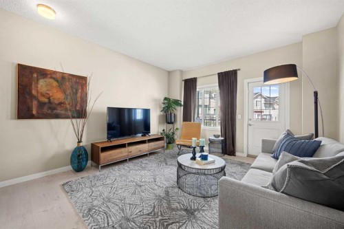 496 Nolan Hill Boulevard Nw, Calgary, AB - Indoor Photo Showing Living Room