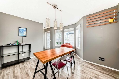 112 Country Village Cape Ne, Calgary, AB - Indoor Photo Showing Dining Room