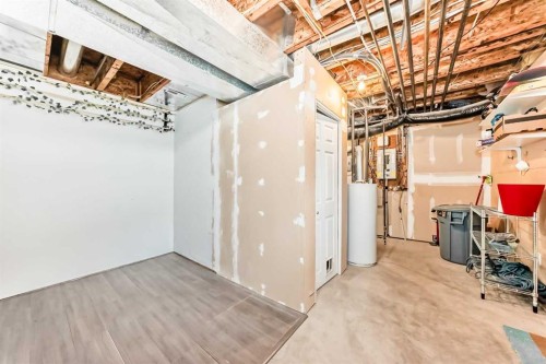 112 Country Village Cape Ne, Calgary, AB - Indoor Photo Showing Basement