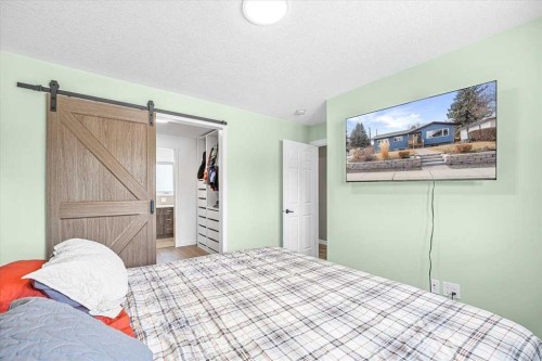 9743 Austin Road Se, Calgary, AB - Indoor Photo Showing Bedroom