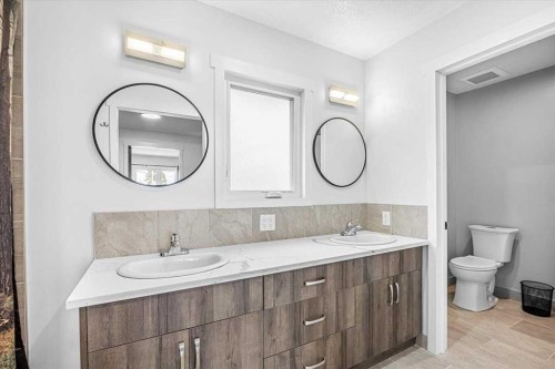 9743 Austin Road Se, Calgary, AB - Indoor Photo Showing Bathroom