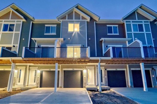76 Tuscany Summit Square Nw, Calgary, AB - Outdoor With Balcony With Facade