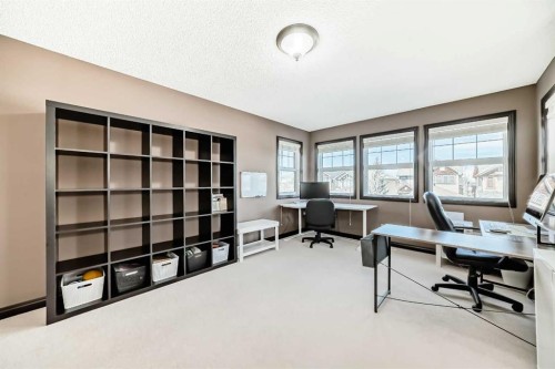229 Panamount Road Nw, Calgary, AB - Indoor Photo Showing Office