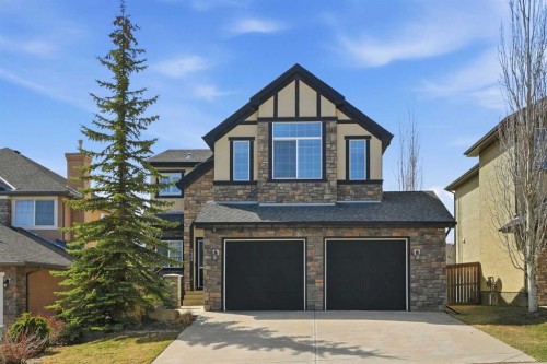 133 Aspen Stone Road Sw, Calgary, AB - Outdoor With Facade