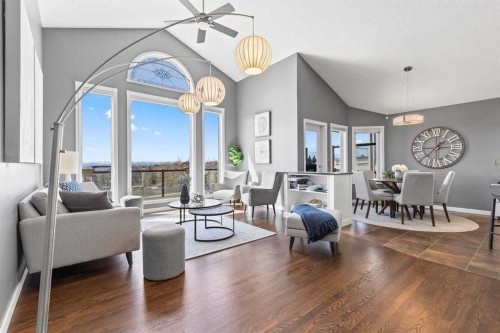 12 Arbour Estates Green Nw, Calgary, AB - Indoor Photo Showing Living Room