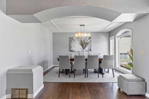 12 Arbour Estates Green Nw, Calgary, AB - Indoor Photo Showing Dining Room