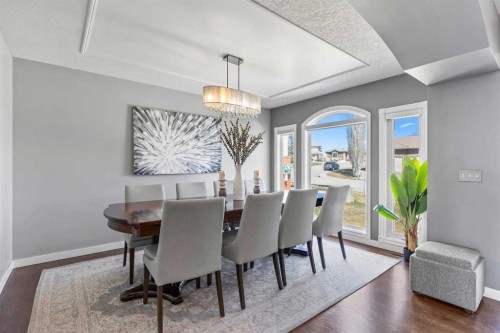 12 Arbour Estates Green Nw, Calgary, AB - Indoor Photo Showing Dining Room