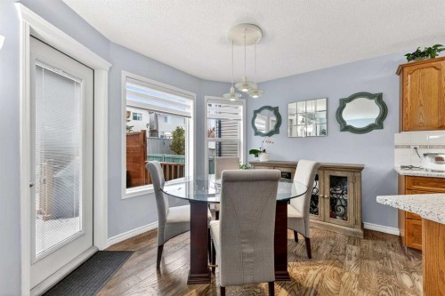 129 Bridlewood Way Sw, Calgary, AB - Indoor Photo Showing Dining Room