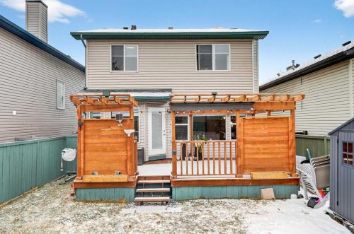 129 Bridlewood Way Sw, Calgary, AB - Outdoor With Deck Patio Veranda With Exterior