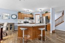 129 Bridlewood Way Sw, Calgary, AB  - Indoor Photo Showing Kitchen With Stainless Steel Kitchen 
