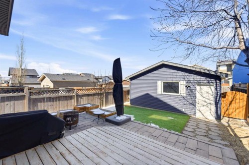 72 Evansdale Landing Nw, Calgary, AB - Outdoor With Deck Patio Veranda