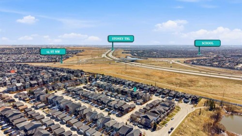 72 Evansdale Landing Nw, Calgary, AB - Outdoor With View