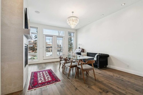 2109 20 Avenue Sw, Calgary, AB - Indoor Photo Showing Dining Room
