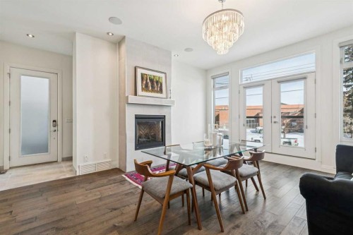 2109 20 Avenue Sw, Calgary, AB - Indoor With Fireplace