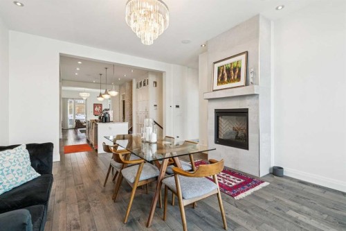 2109 20 Avenue Sw, Calgary, AB - Indoor With Fireplace
