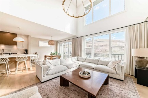 60 Cranbrook Cape Se, Calgary, AB - Indoor Photo Showing Living Room
