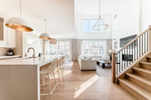 60 Cranbrook Cape Se, Calgary, AB - Indoor Photo Showing Kitchen