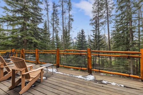 109 Silvertip Ridge, Canmore, AB - Outdoor With Deck Patio Veranda