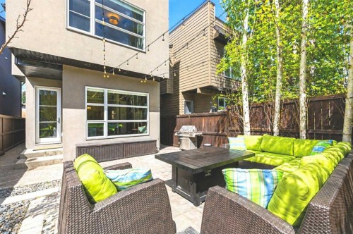 2027 42 Avenue Sw, Calgary, AB - Outdoor With Deck Patio Veranda