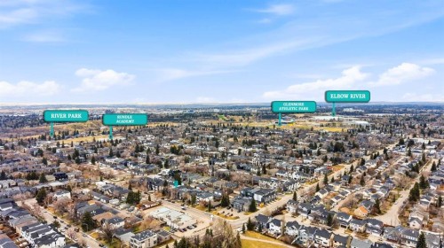 2027 42 Avenue Sw, Calgary, AB - Outdoor With View