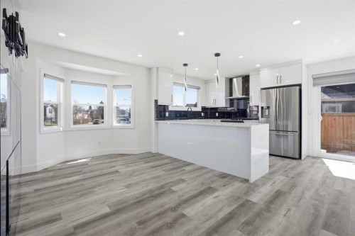 248 Castledale Way Ne, Calgary, AB - Indoor Photo Showing Kitchen With Stainless Steel Kitchen With Upgraded Kitchen
