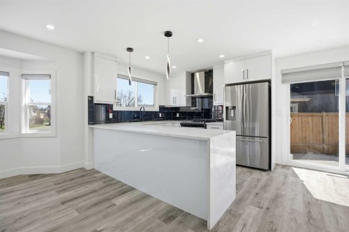 248 Castledale Way Ne, Calgary, AB - Indoor Photo Showing Kitchen With Upgraded Kitchen