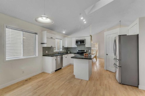 44 Douglas Glen Crescent Se, Calgary, AB - Indoor Photo Showing Kitchen With Upgraded Kitchen