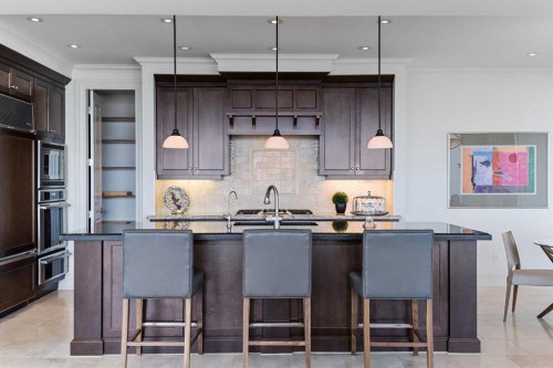 2801-910 5 Avenue Sw, Calgary, AB - Indoor Photo Showing Kitchen With Stainless Steel Kitchen With Upgraded Kitchen
