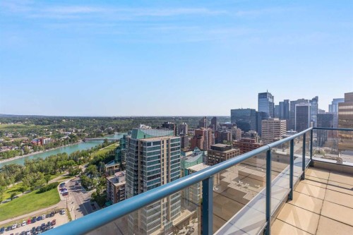 2801-910 5 Avenue Sw, Calgary, AB - Outdoor With View