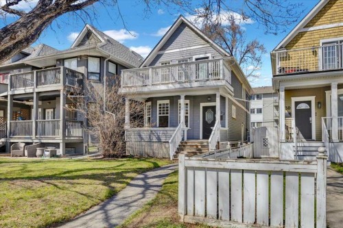 532 19 Avenue Sw, Calgary, AB - Outdoor With Deck Patio Veranda With Facade
