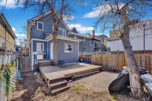 532 19 Avenue Sw, Calgary, AB - Outdoor With Deck Patio Veranda