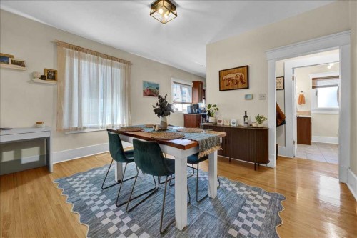 532 19 Avenue Sw, Calgary, AB - Indoor Photo Showing Dining Room