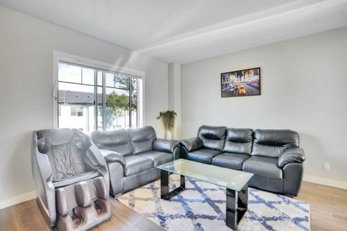 1107-333 Taralake Way Ne, Calgary, AB - Indoor Photo Showing Living Room