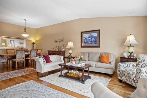 4 Prominence Path Sw, Calgary, AB - Indoor Photo Showing Living Room
