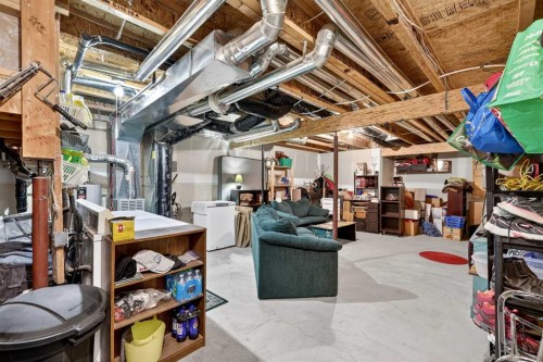 140 Promenade Way Se, Calgary, AB - Indoor Photo Showing Basement
