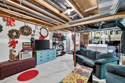 140 Promenade Way Se, Calgary, AB - Indoor Photo Showing Basement