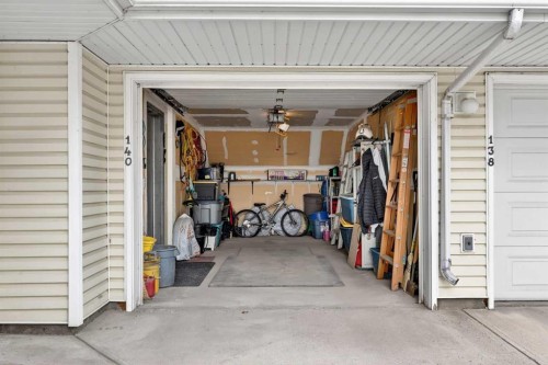 140 Promenade Way Se, Calgary, AB - Indoor Photo Showing Garage