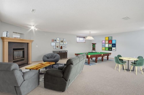 5624 58 Avenue, Olds, AB - Indoor With Fireplace