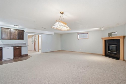 5624 58 Avenue, Olds, AB - Indoor With Fireplace