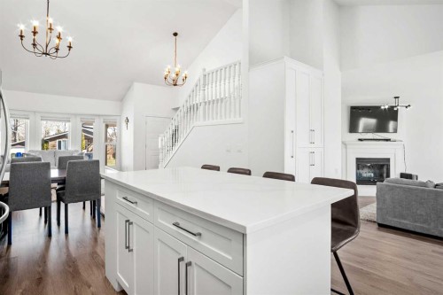 6005 Ash Street, Olds, AB - Indoor With Fireplace
