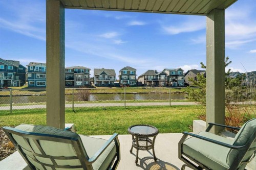 362 Canals Crossing Sw, Airdrie, AB - Outdoor With Deck Patio Veranda